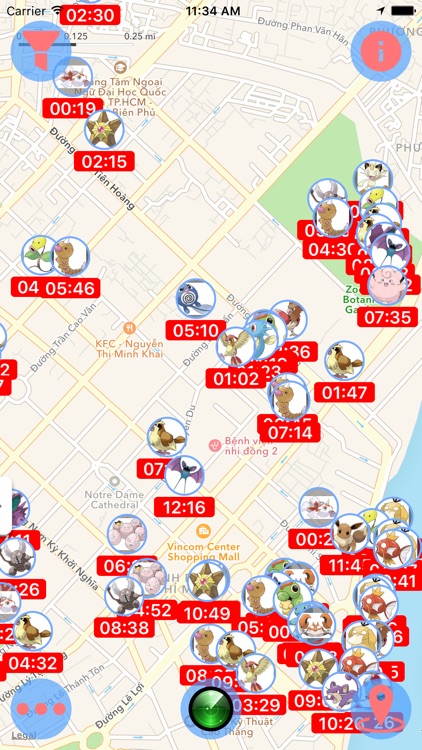 Poke Finder - Realtime Map for Pokémon Go