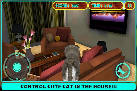 Crazy Cat Pet Simulator 3D screenshot 2
