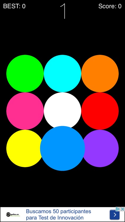 Circles Color Memory Sounds