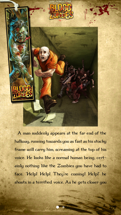 How to cancel & delete Fighting Fantasy: Blood of the Zombies from iphone & ipad 1