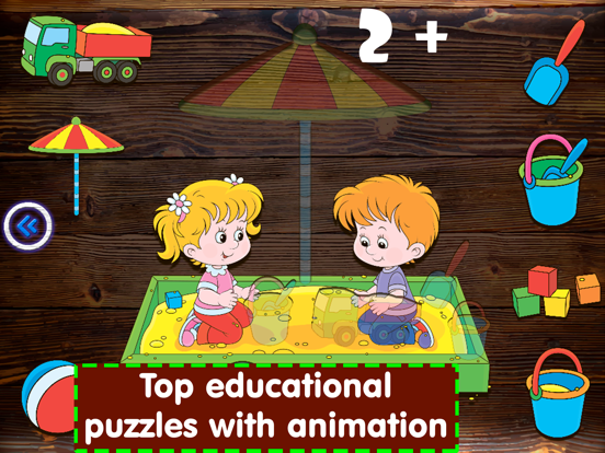 Learning Puzzle Games Kids & Toddlers free puzzles screenshot 2