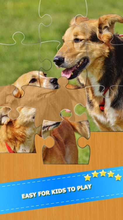 Cute Puppy Dogs Jigsaw Puzzles Games For Adults screenshot-3