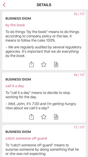 Love Business idioms in English(圖1)-速報App