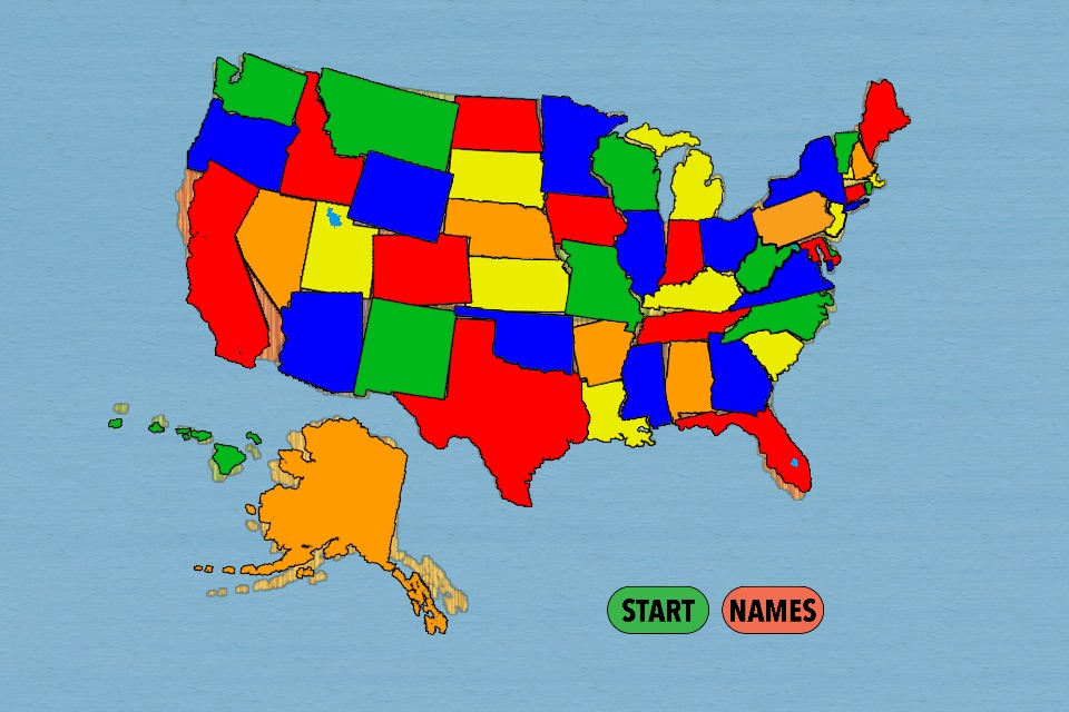 United States Map Puzzle screenshot 2