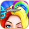 Get a part-time job in this hair makeover and dress-up game, as Ariel’s hairdresser