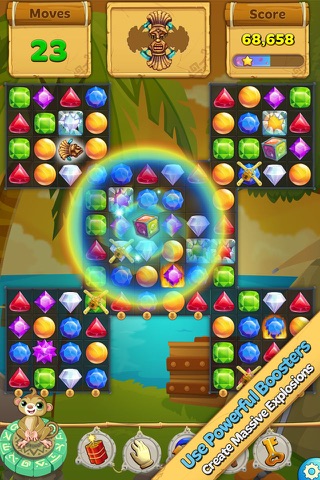 Crystal Island: Match 3 Puzzle screenshot 2