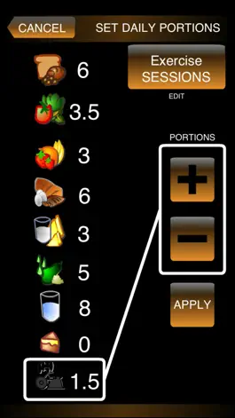 Game screenshot CheckOff Diet Tracker apk