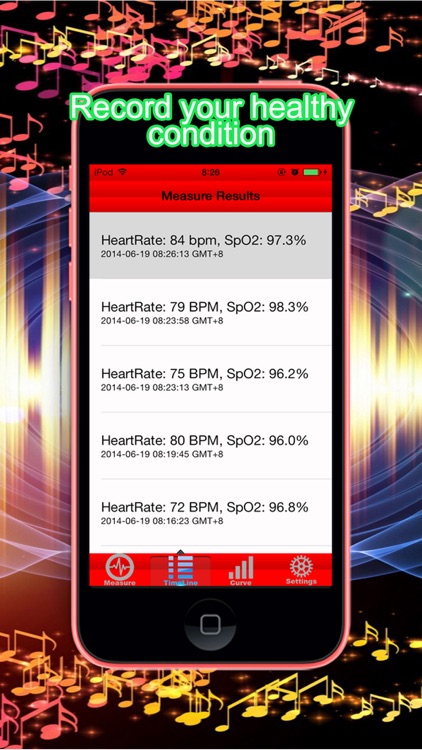 Pulse Heart Rate Oximeter + screenshot-4