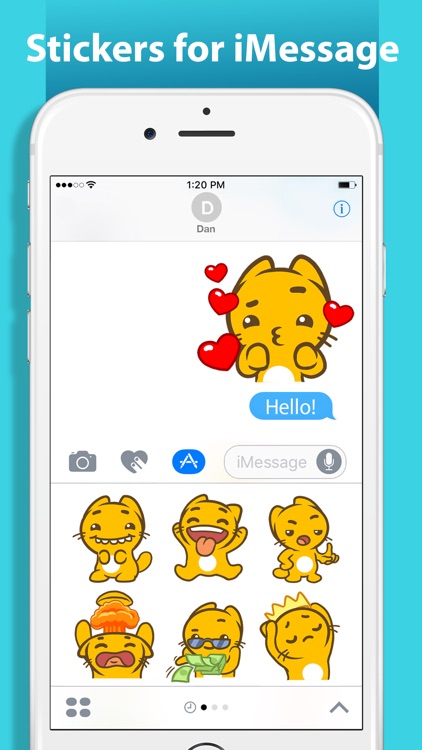 Emoticats Emoji Stickers