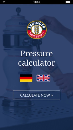 ERDINGER draft beer calculator