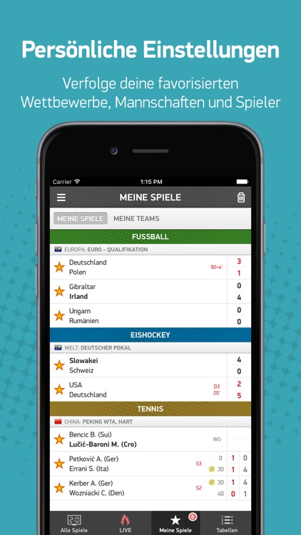 FlashScore.de screenshot-3