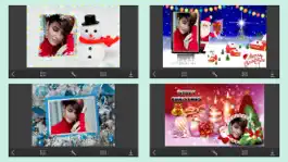 Game screenshot Christmas Special Picture Frame - Make Profile pic apk