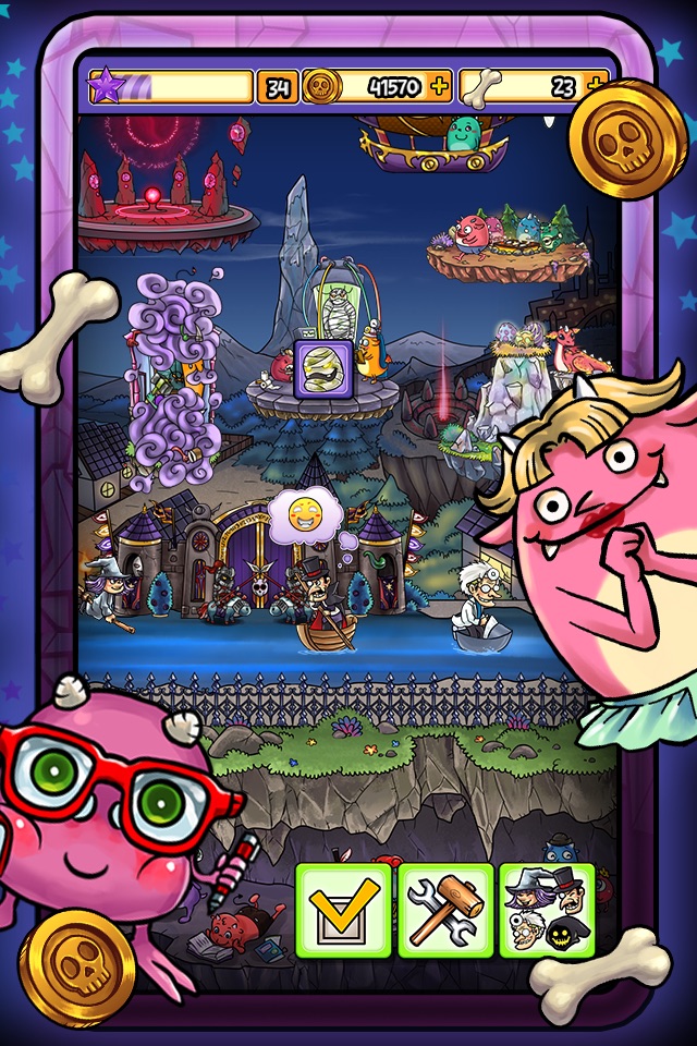 Monsters Village Scary Park Tame The Mystic Beast! screenshot 2