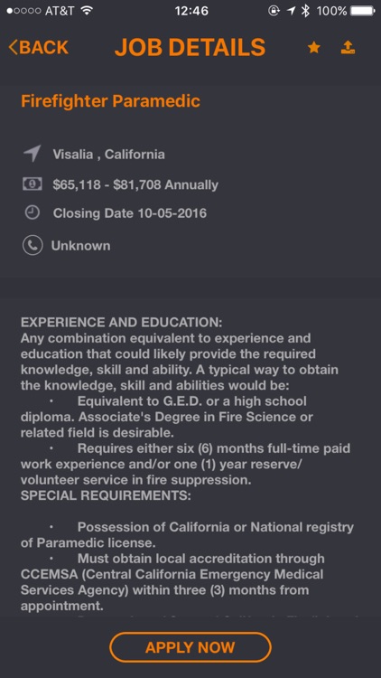 Firefighter Jobs