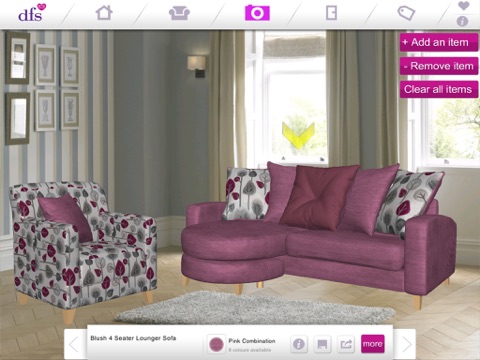 DFS.ie Sofa and Room Planner screenshot 3