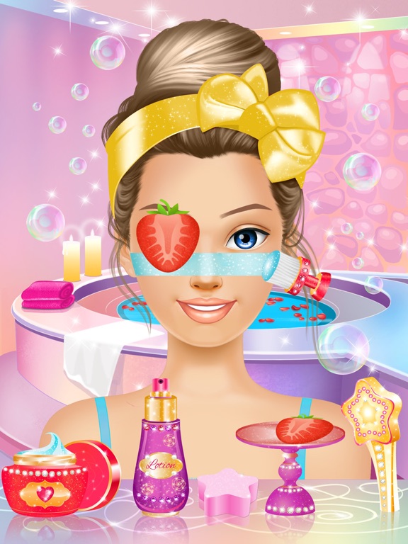 Figure Skater - Girls Makeup & Dressup Salon Game для iPad