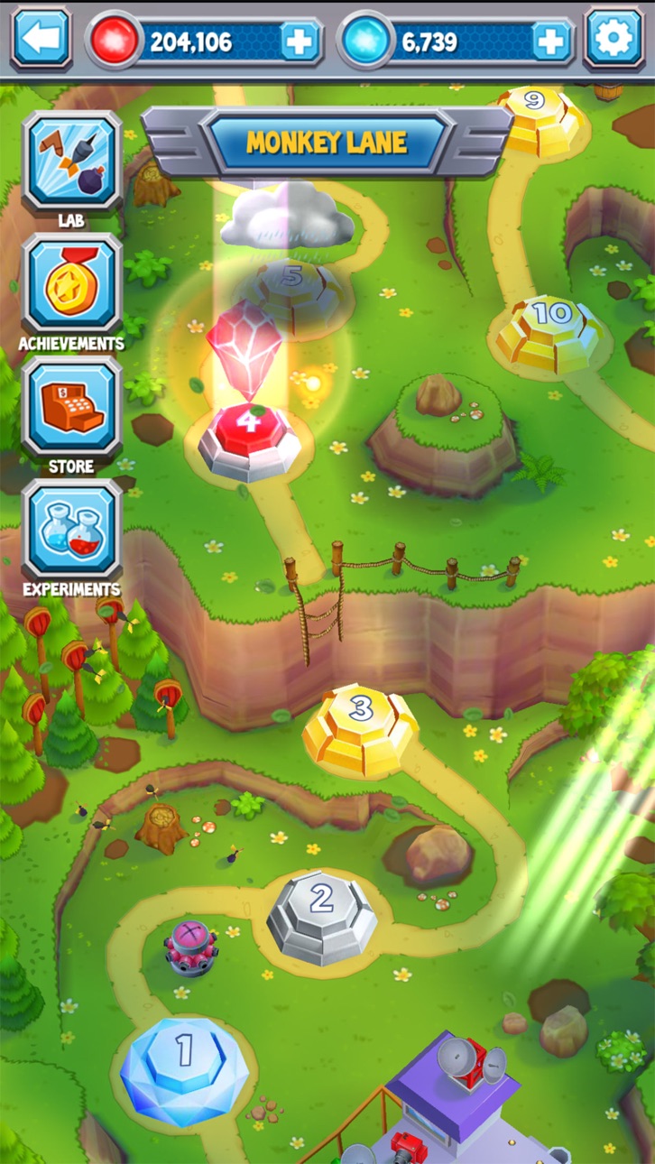 Bloons Supermonkey 2 - Free Hack screenshot 2 - iOS game interface