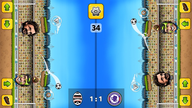 Puppet Soccer Champions - Football League of the big head Marionette stars and players screenshot-3