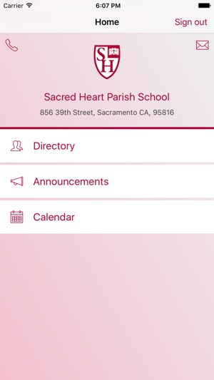 Sacred Heart Parish School(圖2)-速報App