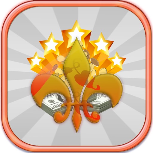 Blue & Golden SLOTS MACHINE -- FREE iOS App