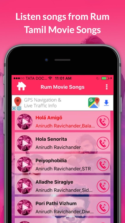 Rum Tamil Movie Songs