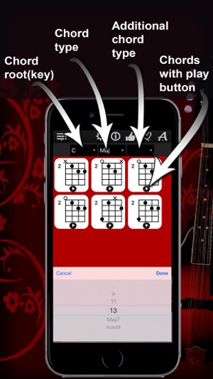 Mandolin Chords Compass: learn the chord charts(圖3)-速報App