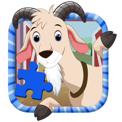 Goat Simulator Farm Jigsaw Puzzle Kids Version iOS App