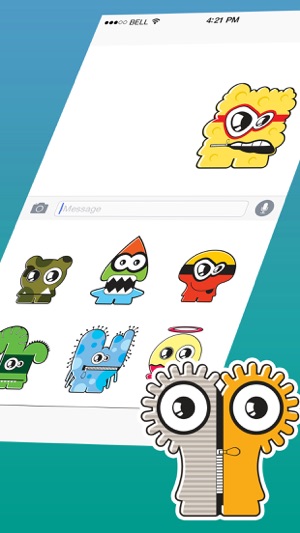 Cute Monsters Emojis and Stickers Pack(圖2)-速報App