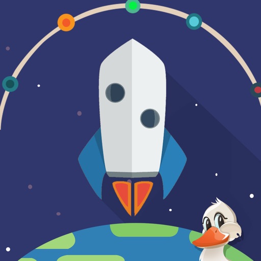 Space Mission-Endless Rocket Adventure through Galaxy Icon