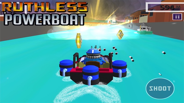 Ruthless Power Boat - Top Gun Shooting Game(圖2)-速報App