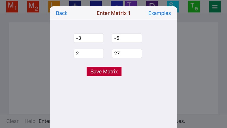 Elementary Matrix Algebra