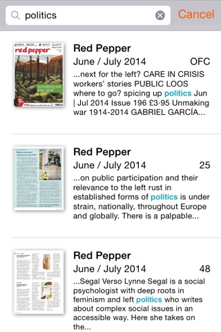 Red Pepper Digital Edition screenshot 4