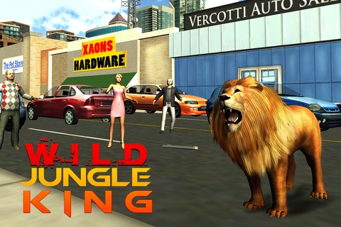 Angry Lion Attack 3D 2018 screenshot 4