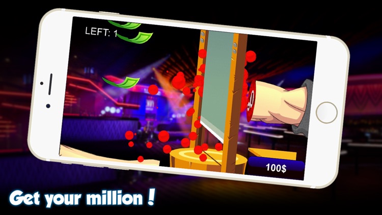 Handless Millionaire Madness - Guillotine TV Game