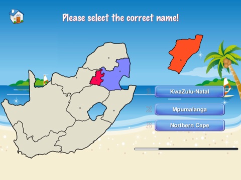 South Africa Puzzle Map screenshot 4
