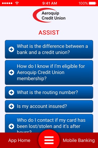 Aeroquip Credit Union Mobile screenshot 4