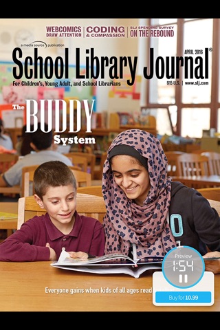 School Library Journal screenshot 2