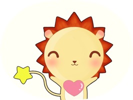 Leo is a little lion with a magic star tail