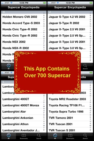 Supercar Encyclopedia screenshot 4