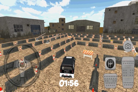Hummer Jeep Parking Game screenshot 2