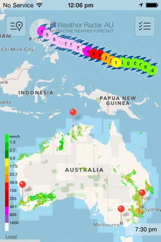 Weather Radar Australia - Rain screenshot 2