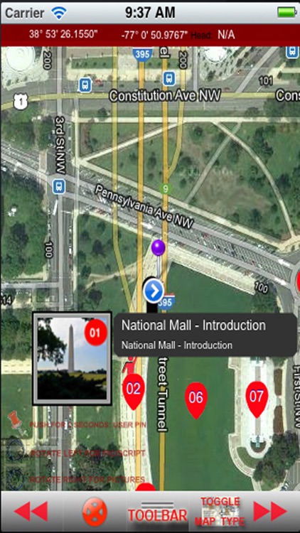 iSmartGuide National Mall in Washington DC Edition