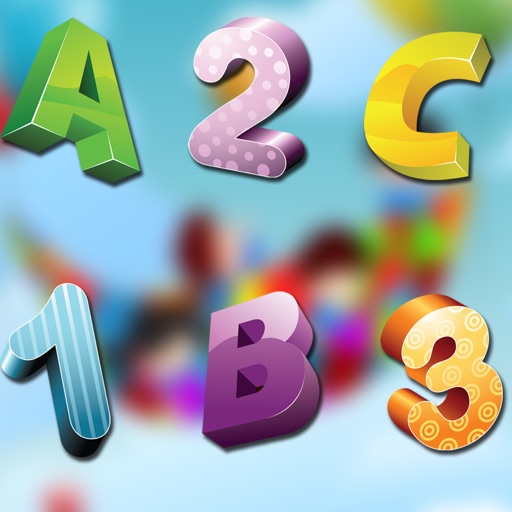 ABC Numbers and 123 For Kids-An Educational App Icon