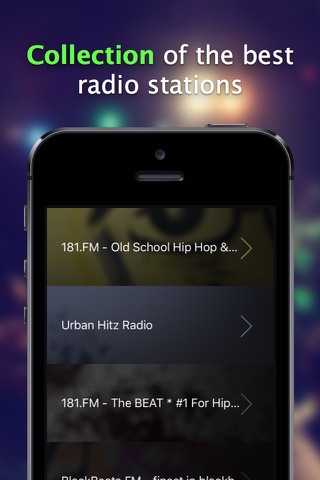Radio Hip Hop - the top internet radio stations 24/7 screenshot 3