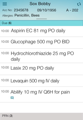 MEDHOST Mobile Medication Adm screenshot 2