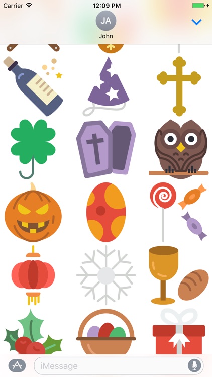 Holidays - Stickers and Emojis for iMessage