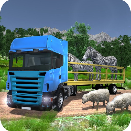 Animal Transport Truck Driving: Off-Road Driver 3D Icon