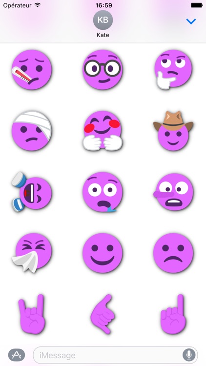 FUCHSIA Emoji • Stickers for iMessage screenshot-4