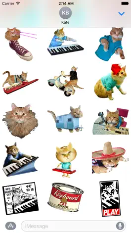 Game screenshot Keyboard Cat Stickers! hack