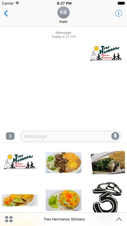 Tres Hermanos Stickers